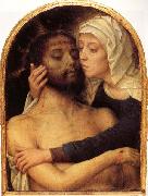 Gerard David The Virgin Embracing the Dead Christ painting